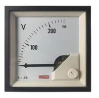 186-2455 RS PRO Analogue Voltmeter AC, Analogue Display 0.01