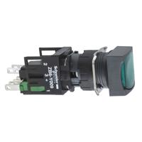 xb6cw3b1b Schneider Electric Harmony Series Illuminated Push Button, Slow Brake, Panel Mount, 16mm Cutout, SPST, 250V, IP65