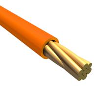 6712-or005 Alpha Wire Ecogen Ecowire Series Orange 0.2 mm² Hook Up Wire, 24 AWG, 7/0.20 mm, 30m, MPPE Insulation, 6712 OR005