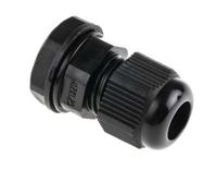 669-4658 RS PRO Black Nylon Cable Gland, M12 Thread, 3mm min., 6.5mm max., IP68
