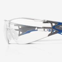 rly00361 Riley STREAM EVO Anti-Mist UV Safety Spectacles, Clear Polycarbonate Lens, Vented