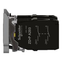 zd4pa203 Schneider Electric Harmony XB4 Series Contact Block, 600V, 4NO
