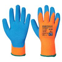a145oblxl Portwest Black Acrylic, Polyester, Nitrile Sandy, Elastic Glove 60 mm