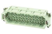 c146-10a046-500-10 Amphenol Industrial Heavy Duty Power Connector Insert, 16A, Male, Heavy Mate C146 Series, 46 Contacts
