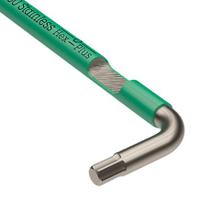 05022860001 Wera 9 piece L Shape Imperial Hex Key Set, 1 x 5/64x101 mm, 1 x 3/32x112 mm, 1 x 1/8x123 mm, 1 x 5/32x137 mm, 1 x