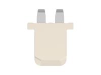 2388373-4 TE Connectivity 2388373 Series Male PCB Connector Contact, Solder, Through Hole Termination