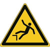 827504 Brady Self-Adhesive Area Hazard Hazard Warning Sign