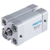 adn-20-25-i-p-a Festo Pneumatic Cylinder - 536246 20 mm Bore, 25 mm ADN Series, Double Acting Acting