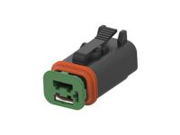 1-2356607-2 TE Connectivity, Superseal Pro Automotive Connector Plug Black Cable Mount 3 Way, Cable Termination