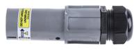 nls-3-gy-s120-m40a ITT Cannon, Veam Powerlock Grey Cable Mount Industrial Power Plug, Rated At 400A, 1.0 kV
