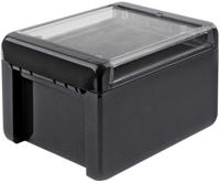 96023234-b-141309-pc-v0-g-7024 Bopla Bocube Series Graphite Grey Polycarbonate V0 Enclosure, IP66, IP68, IK07, Transparent Lid, 151 x 125 x 90mm