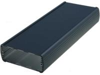 84080200-abp-800 Bopla Alubos Series Black Aluminium Enclosure, IP65, 200 x 82 x 32mm