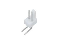 22-05-3021 Molex KK 254 Series Right Angle Through Hole Pin Header, 2 Contact(s), 2.54 mm Pitch, 1 Row, Unshrouded