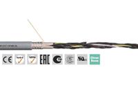 cf1401007ul Igus Chainflex CF140.UL Control Cable, 7 Cores, 1 mm² 17 AWG, Screened, 10 m, Grey Polyvinyl Chloride Sheath