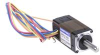 sh2141-5541 Sanyo Denki SH21 Series Hybrid, Single Shaft Stepper Motor, 6.5mNm Torque, 24 V, 1.8°, 14 x 14mm Frame, 4mm Shaft