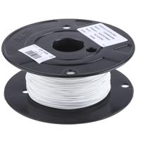 44a0111-22-9 TE Connectivity White 0.38 mm² Harsh Environment Wire, 22 AWG, 19/34, 100m, Polyalkene Insulation, 44A0111-22-9