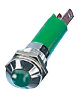 190402z1 CML Innovative Technologies Green Panel Mount Indicator, 12V, 8mm Mounting Hole Size