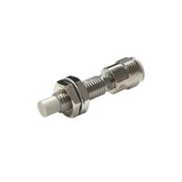 e2e-x6mb1t8-m1 Omron Inductive Threaded Barrel Proximity Sensor, M8, 6 mm Detection, PNP NO, 10 → 30 V dc