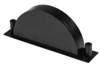 67-25 Southco Black Aluminium, Stainless Steel Drawer Handle 29.5 mm Height, 106mm Length