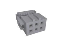 71600-006lf Amphenol Communications Solutions 6-Way IDC Connector Socket for Cable Mount, 2-Row