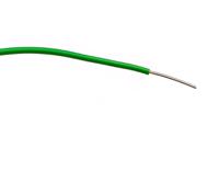 196-4301 RS PRO Green 0.26mm² Hook Up Wire, 23 AWG, 1/0.6 mm, 100m, PVC Insulation
