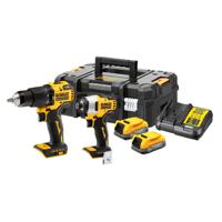 dck2062e2t-qw DeWALT XR 18V Cordless Combi Drill Li-Ion, Euro Plug