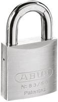 8350 ABUS Key Weatherproof Steel Heavy Duty Padlock, 10mm Shackle, 48mm Body