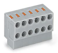 252-154 WAGO 252 Series Female Lighting Connector, 4-Pole, Female, 4-Way, Plug-In Mount, 2A