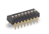 sda08h1bda C & K 8 Way Through Hole DIP Switch SPST