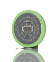 br-2450agan Panasonic BR2450A Button Battery, 3V, 24.5mm Diameter