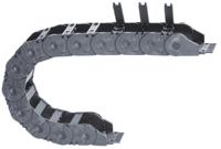 35000751000 Igus 3500, e-chain Black Cable Chain - Flexible Slot, W95 mm x D64mm, L1m, 100 mm Min. Bend Radius, Igumid G