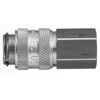 21kbiw10evx Legris Stainless Steel Female Pneumatic Quick Connect Coupling, 1/8 in Female 16mm Female Thread