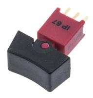 734-6883 RS PRO SPDT, (On)-Off-(On) Rocker Switch Panel Mount
