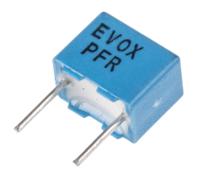pfr5471j630j11l4bulk KEMET PFR510 Polypropylene Film Capacitor, 250 V ac, 630 V dc, ±5%, 470pF, Through Hole