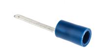 534-654 RS PRO Insulated Crimp Blade Terminal 18.1mm Blade Length, 1.5mm² to 2.5mm², 16AWG to 14AWG, Blue