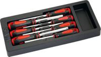291-tj7m SAM Hexagon Nut Driver Set, 4 mm, 5.5 mm, 5 mm, 6 mm, 7 mm, 8 mm, 10 mm Tip