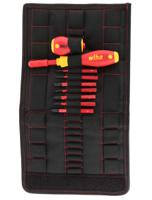 41233 Wiha Driver Bit Set 9 Pieces, Phillips, Pozidriv, Slotted