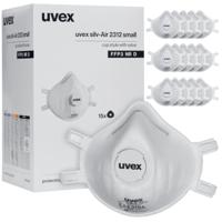 8762312 uvex uvex silv-Air classic Series Disposable Respirator for Aerosols, Nuisance Odour, General Purpose, Respiratory
