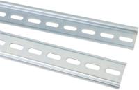742-4138 RS PRO Steel Slotted DIN Rail, Top Hat Compatible, 2m x 35mm x 7.5mm