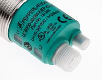 uc4000-30gm-iuep-io-v15 Pepperl + Fuchs Ultrasonic Smooth Barrel Proximity Sensor, 4 m Detection, IO-Link, 10 → 30 V dc