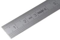 901-200mm MikronTec 200mm Stainless Steel Metric Ruler, With UKAS Calibration