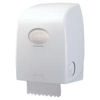 6959 Aquarius Plastic White Wall Mounting Towel Dispenser, 436mm x 252mm x 331mm