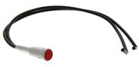 l295000naa Arcolectric (Bulgin) Ltd 2950 Series Red Neon Panel Mount Indicator, 230V ac, 8mm Mounting Hole Size, Lead Wires
