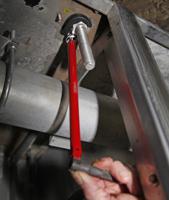 261410 Virax Basin Wrench, 210 mm Overall, 38 → 50mm Jaw Capacity