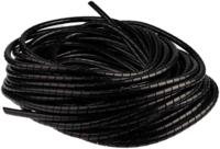 161-44200-sbpav09-pa6v0-bk HellermannTyton Spiral Wrap, I.D 9mm, 100mm PA 6 nylon SBPAV0 Series