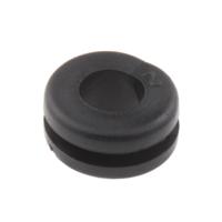 136-6963 RS PRO Black PVC 9mm Cable Grommet for Maximum of 6mm Cable Dia.