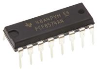 pcf8574an Texas Instruments 8-Channel I/O Expander I2C, SMBus 16-Pin PDIP, PCF8574AN