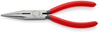 25-01-160 Knipex Long Nose Pliers, 160 mm Overall, Straight Tip, 50mm Jaw