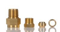 221250428 Norgren ENOTS Series Straight Threaded Adaptor, R 1/4 Male to Push In 1/4 in, Threaded-to-Tube Connection Style