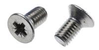 914-1807 RS PRO Pozi M5 Countersunk A2 304 Stainless Steel Machine Screws DIN 965 x 10.0mm